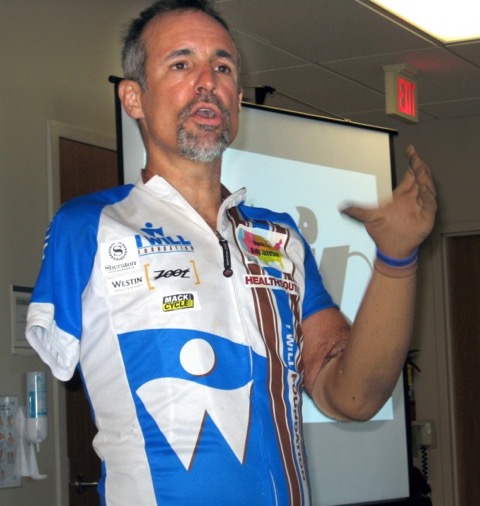 Book Adaptive Triathlete Hector Picard for a Speaking Engagement